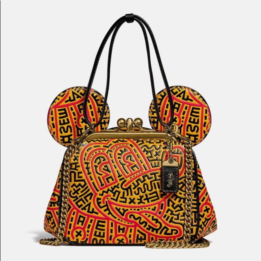 Coach Disney Mickey Mouse X Keith Haring Bag